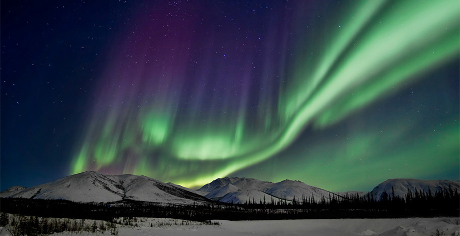 northern lights tour at chena hot springs resort